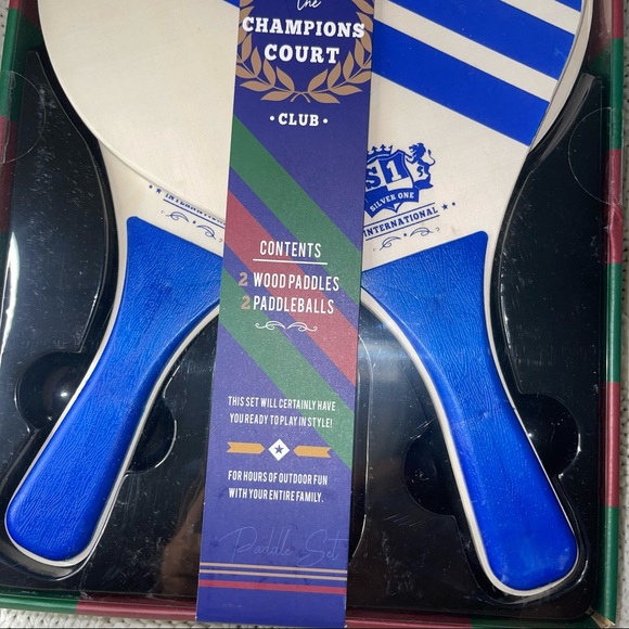 Champions Court Club Wooden Paddle - Picture 2 of 3